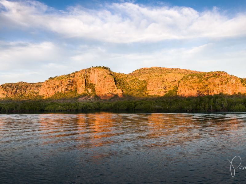 Kimberley coast river reflection